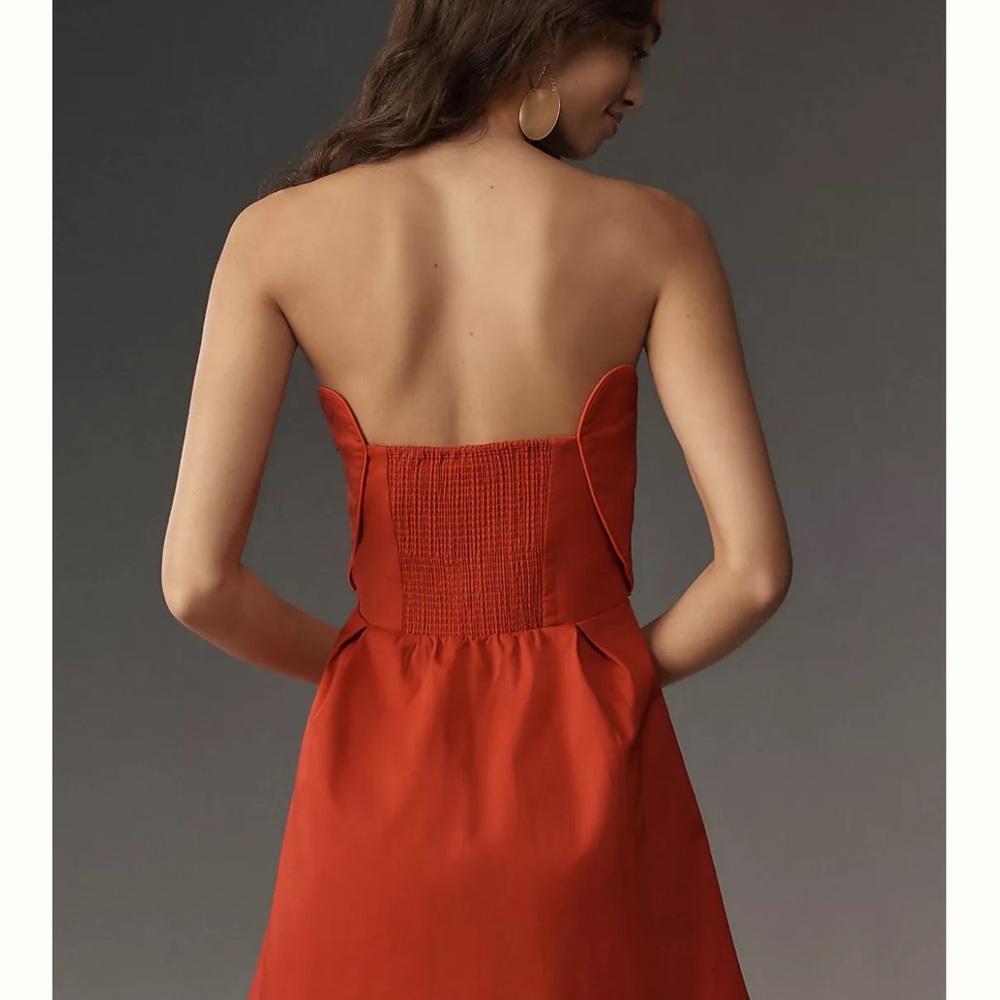 FARM Rio Strapless Heart Mini Dress - Picture 2 of 3